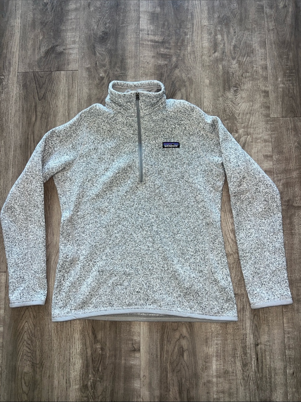 Patagonia Women’s Better Sweater 1/4 Zip Pullover Gray Size Medium